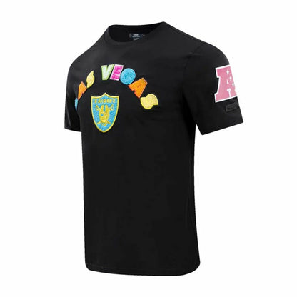 Las Vegas Raiders Pro Standard Neon Graphic T-Shirt - Black online