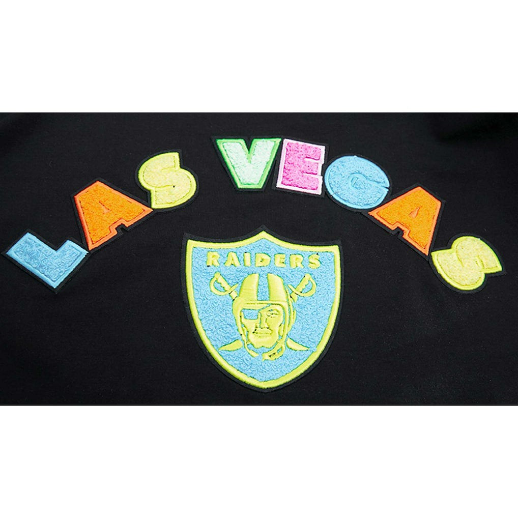 Las Vegas Raiders Pro Standard Neon Graphic T-Shirt - Black online