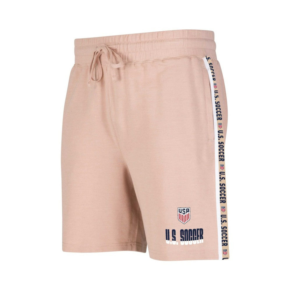 USMNT Concepts Sport Team Stripe Shorts - Tan for sale