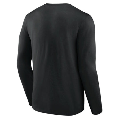 Portland Trail Blazers Gradient Logo Long Sleeve T-Shirt - Black outlet