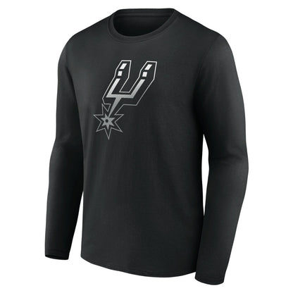 San Antonio Spurs Gradient Logo Long Sleeve T-Shirt - Black for sale