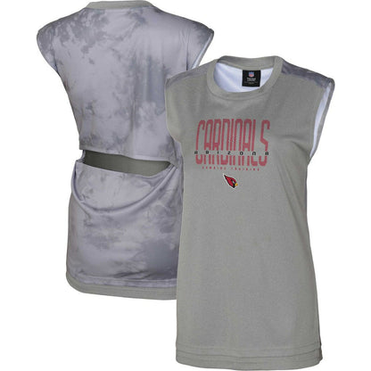 Arizona Cardinals Women's No Sweat Tank Top - Gray for sale