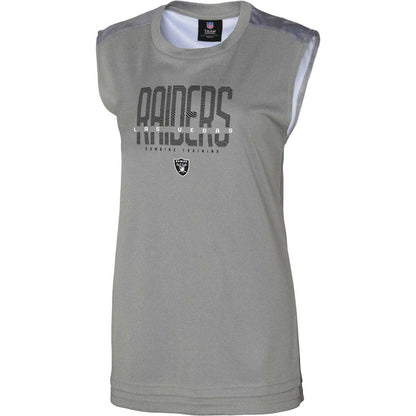 Las Vegas Raiders Women's No Sweat Tank Top - Gray cheap