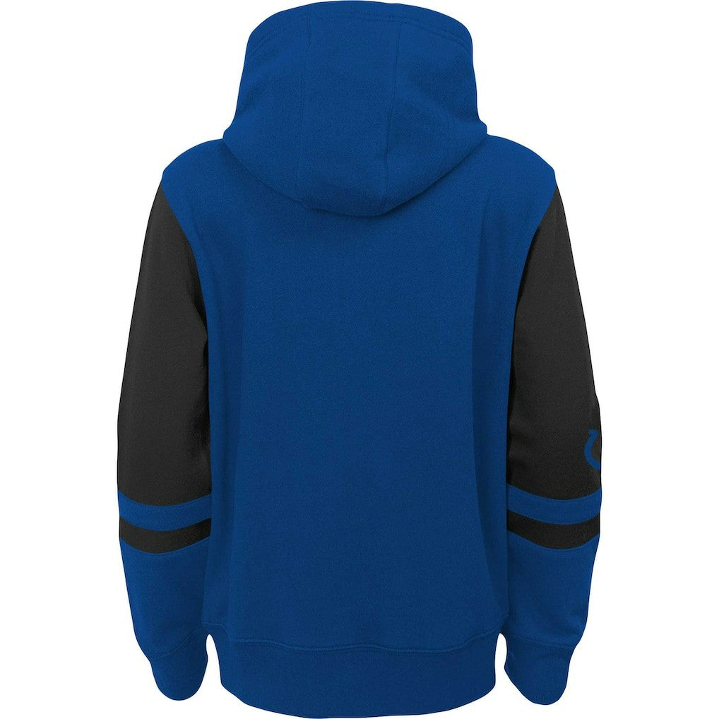 Indianapolis Colts Youth Colorblock Full-Zip Hoodie - Royal cheap