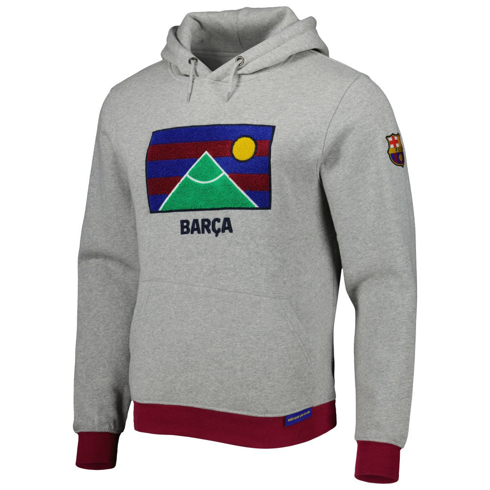 Barcelona Lifestyle Pullover Hoodie - Heather Gray online