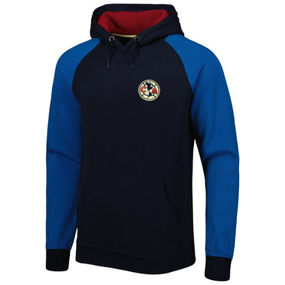 Club America Pride Raglan Pullover Hoodie - Navy/Blue outlet