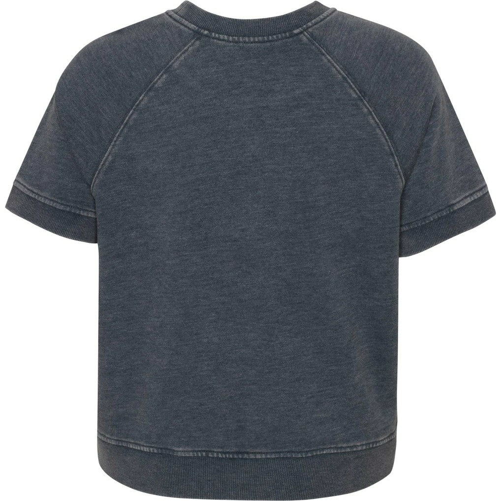 Cleveland Browns Girls Juniors Cheer Squad Raglan T-Shirt - Heather Charcoal on sale