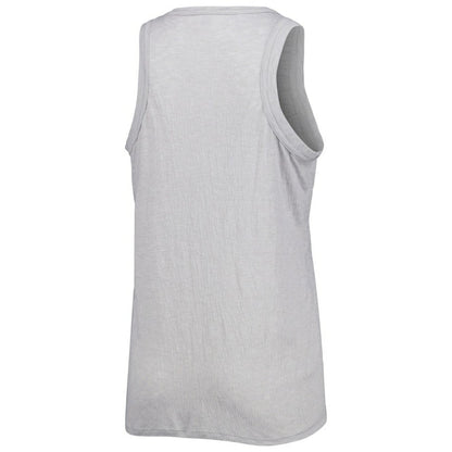 Colorado Rockies Soft as a Grape Women's Tri-Blend Tank Top - Gray