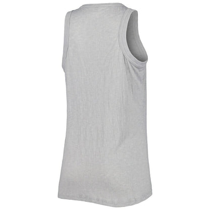 Chicago White Sox Soft as a Grape Women's Tri-Blend Tank Top - Gray