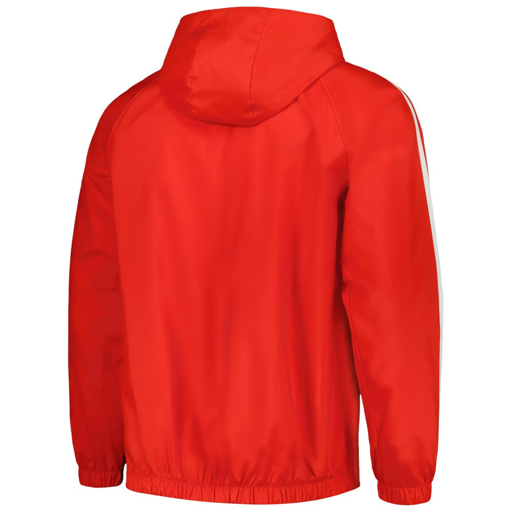 Bayern Munich 2023/24 DNA Raglan Full-Zip Windbreaker - Red | Adidas for sale