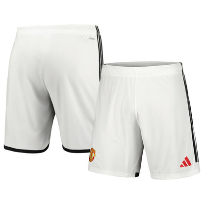 Manchester United 2023/24 Home Replica Shorts - White | Adidas shop