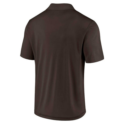 Cleveland Browns Lockup Two-Pack Polo Set - White/Brown for sale