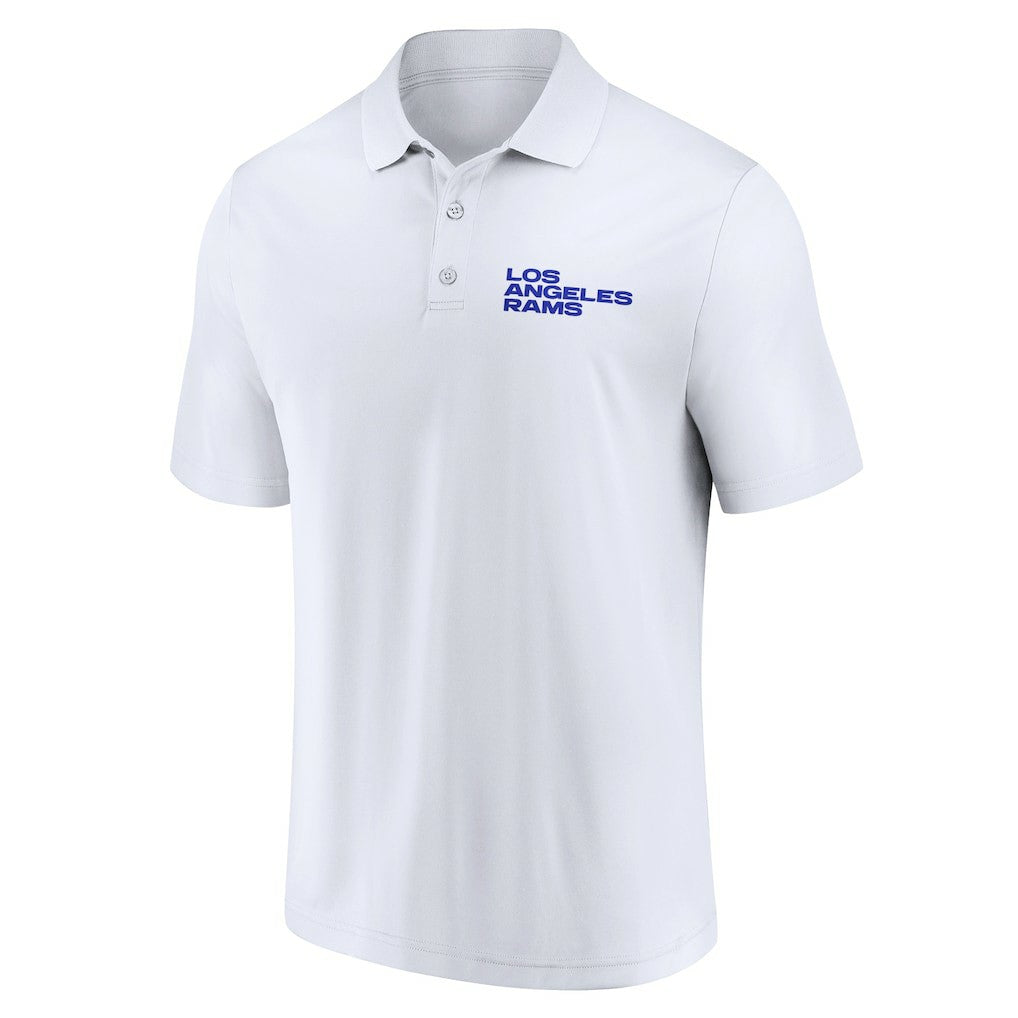 Los Angeles Rams Lockup Two-Pack Polo Set - White/Royal on sale