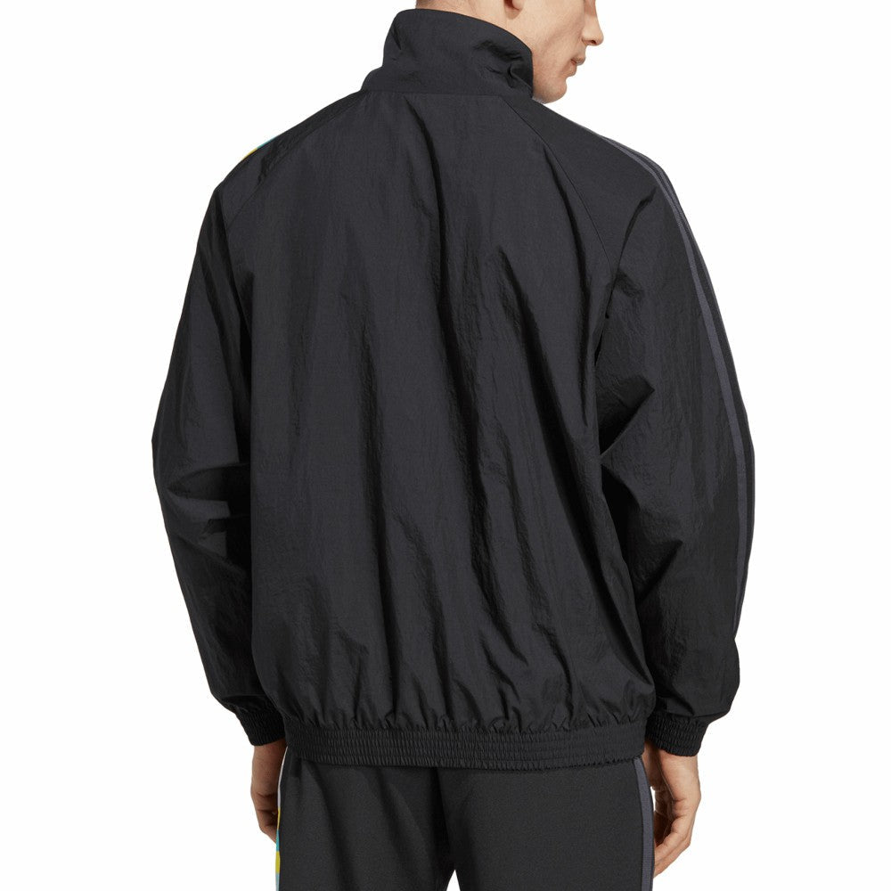 Peter Saville x Manchester United Half-Zip Pullover Jacket – Black | Adidas for sale