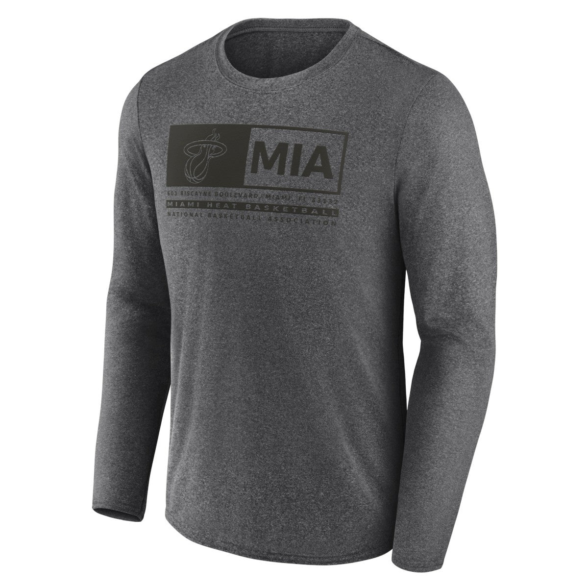 Miami Heat Three-Point Play T-Shirt - Heather Charcoal | Fanatics outlet