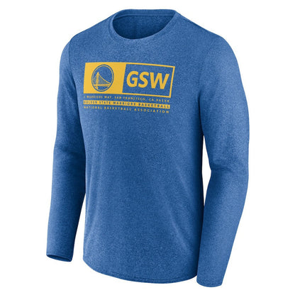 Golden State Warriors Three-Point Play T-Shirt sale - Heather Royal | Fanatics outlet