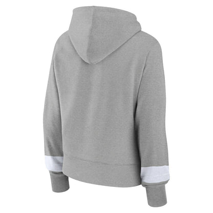 Brooklyn Nets Women's Halftime Pullover Hoodie - Heather Gray | Fanatics sale