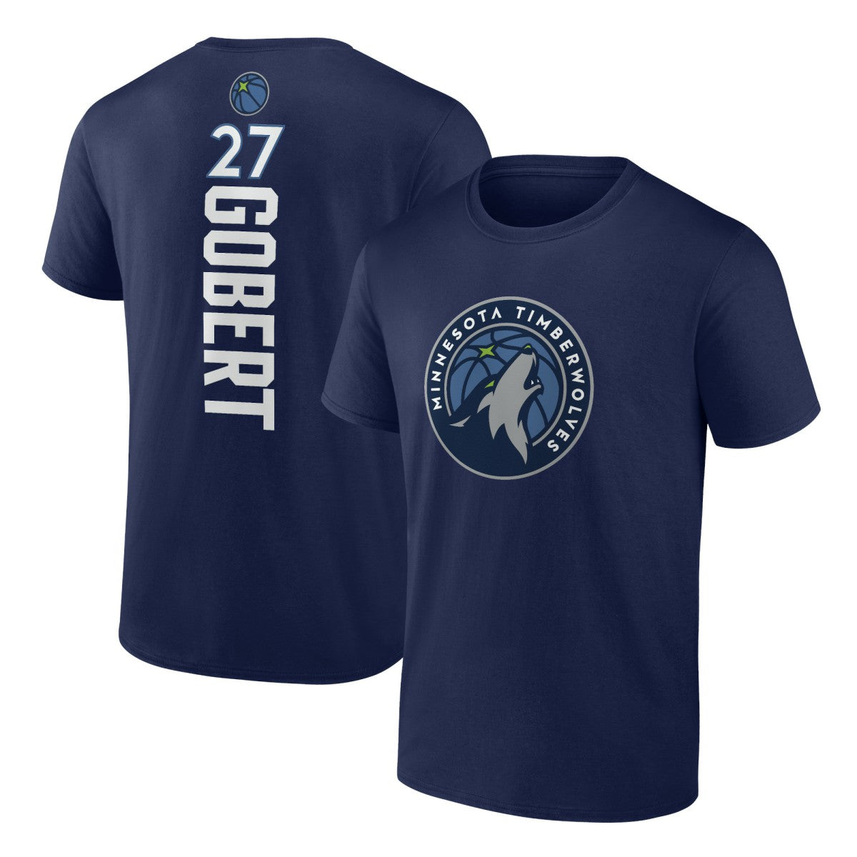 Rudy Gobert Minnesota Timberwolves Playmaker Team Name & Number T-Shirt - Navy on sale