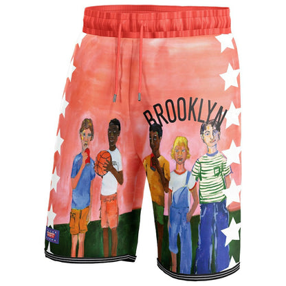 Brooklyn Nets NBA & KidSuper Studios Unisex Hometown Shorts - Black | Fanatics shop