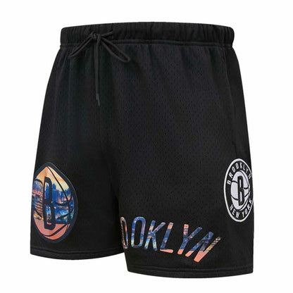 Brooklyn Nets Pro Standard City Scape Mesh Shorts - Black sale
