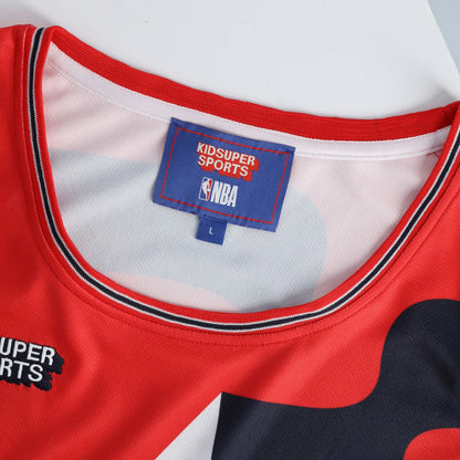 Washington Wizards NBA & KidSuper Studios Unisex Hometown Jersey - Red | Fanatics online