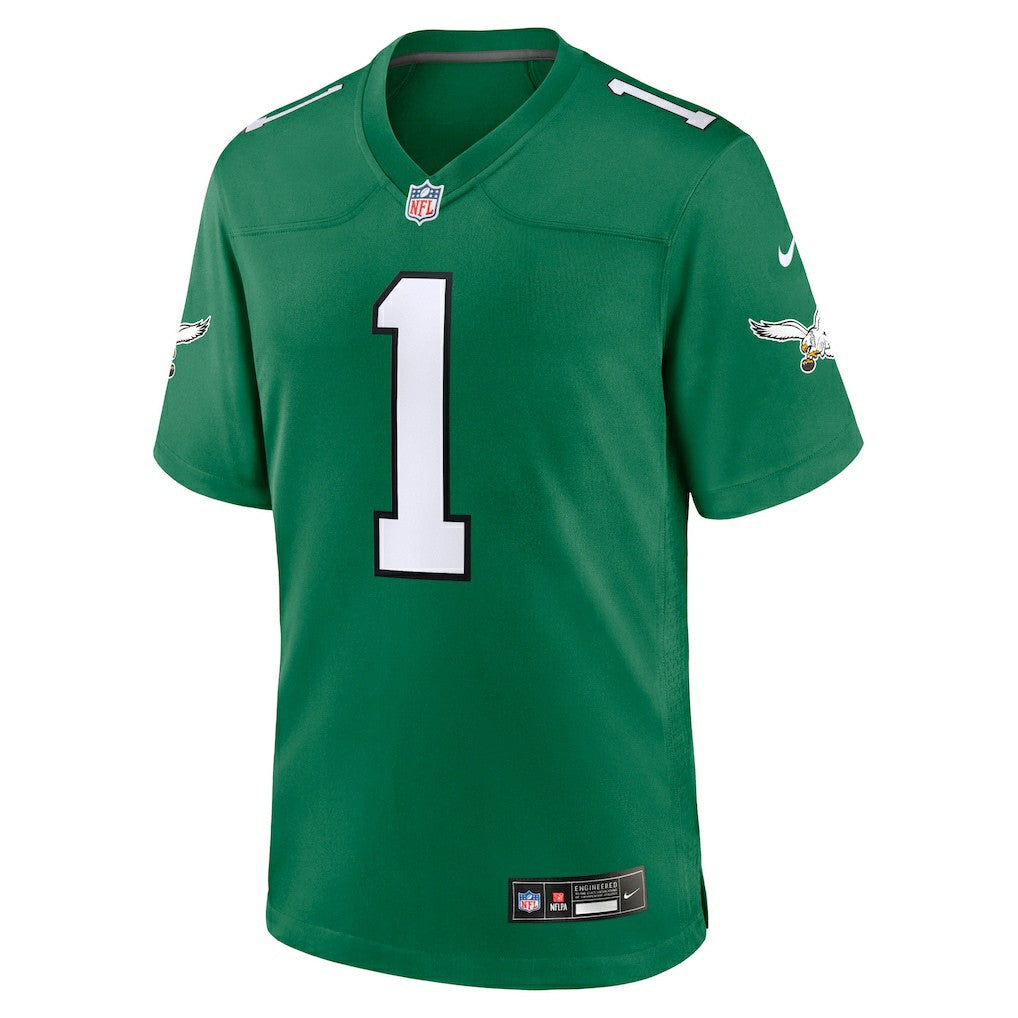 Jalen Hurts Philadelphia Eagles Alternate Game Player Jersey - Kelly Green | Nike for sale