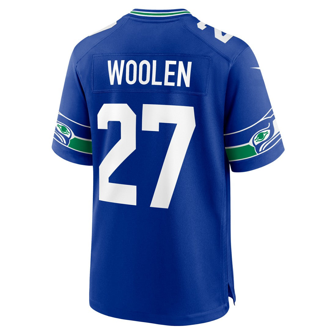 Tariq Woolen Seattle Seahawks Throwback Player Game Jersey - Royal | Nike online