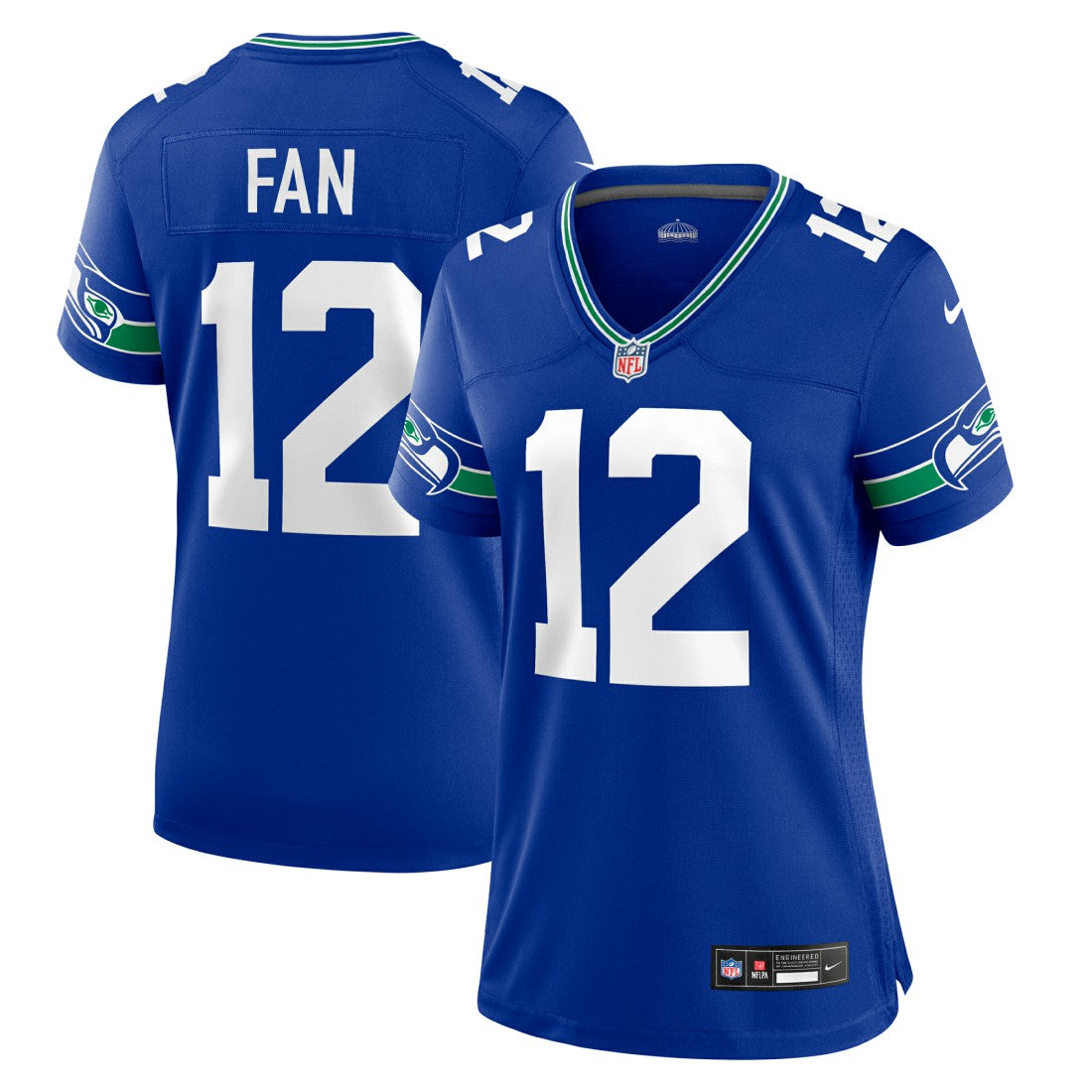 12s Seattle Seahawks Women's Player Jersey - Royal | Nike outlet