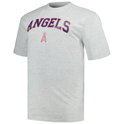 Los Angeles Angels Profile Big & Tall T-Shirt Combo Pack - Black/Heather Gray