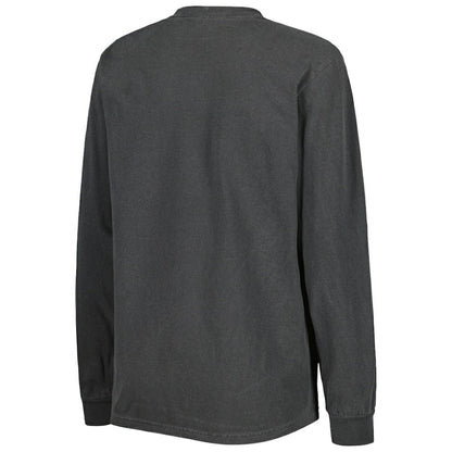Chicago White Sox Soft as a Grape Women's Team Pigment Dye Long Sleeve T-Shirt - Black