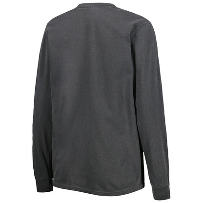 San Francisco Giants Soft as a Grape Women's Team Pigment Dye Long Sleeve T-Shirt - Black