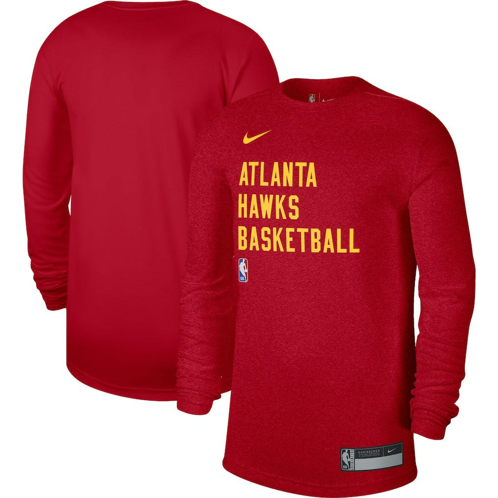 Atlanta Hawks Unisex 2023/24 Legend On-Court Practice Long Sleeve T-Shirt - Red | Nike discount