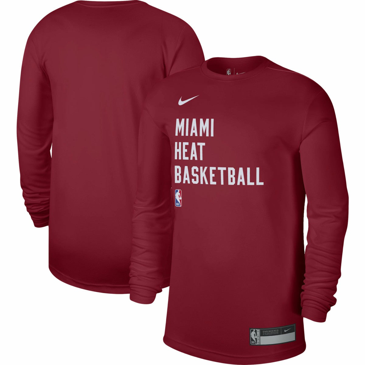 Miami Heat Unisex 2023/24 Legend On-Court Practice Long Sleeve T-Shirt - Red | Nike online