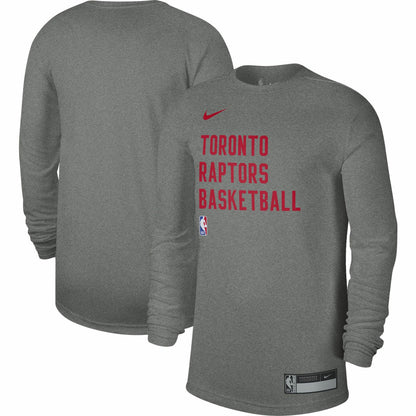 Toronto Raptors Unisex 2023/24 Legend On-Court Practice Long Sleeve T-Shirt - Heather Gray | Nike cheap