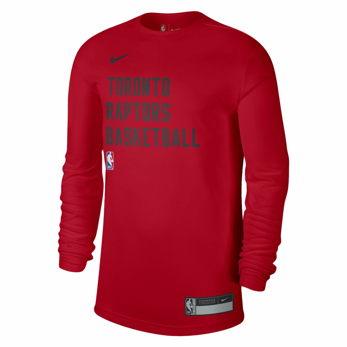 Toronto Raptors Unisex 2023/24 Legend On-Court Practice Long Sleeve T-Shirt - Red | Nike on sale