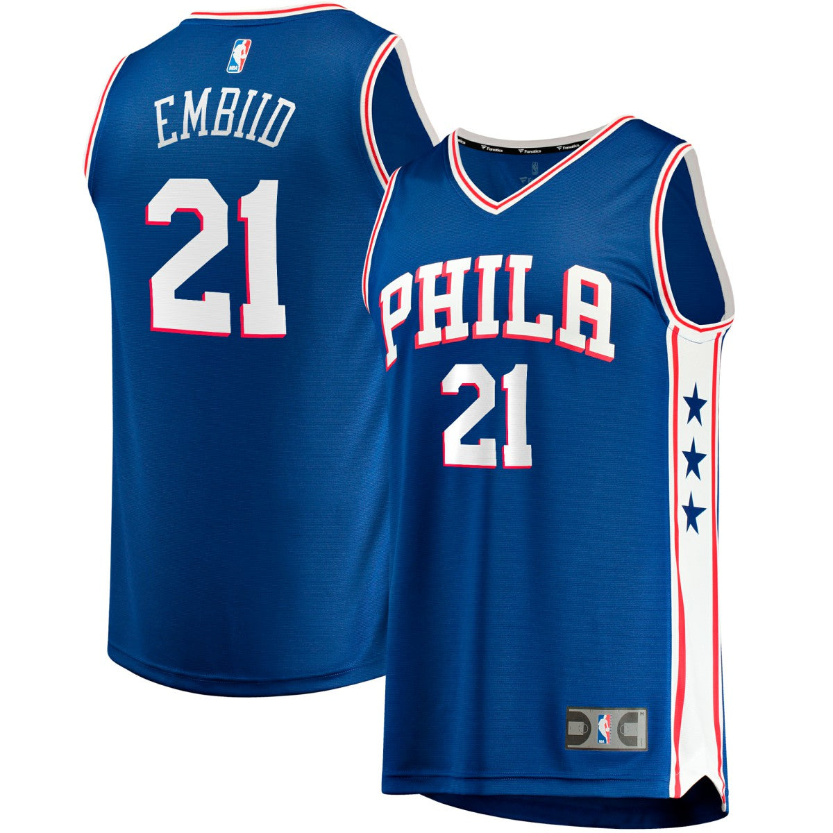 Joel Embiid Philadelphia 76ers Big & Tall Fast Break Player Jersey - Royal - Icon Edition | Fanatics cheap
