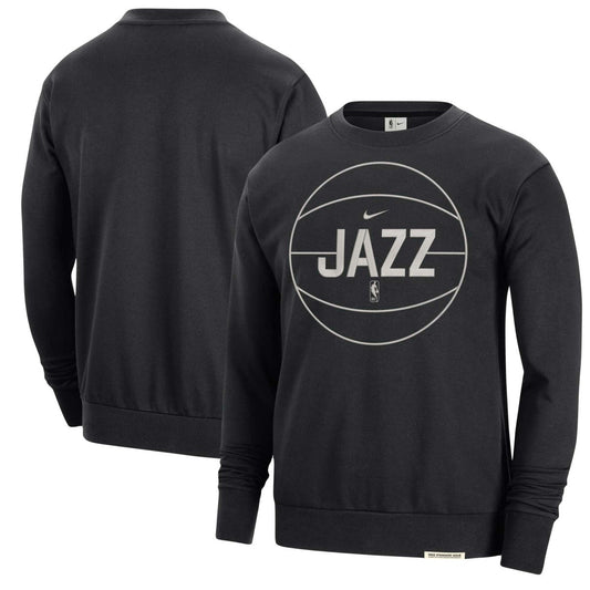 Utah Jazz 2023/24 Authentic Standard Issue Travel Performance Pullover Sweatshirt - Black | Nike online