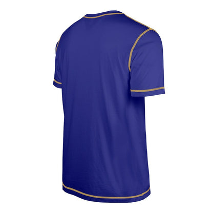 Minnesota Vikings New Era Third Down Puff Print T-Shirt - Purple cheap