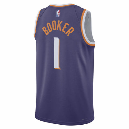 Devin Booker Phoenix Suns Unisex Swingman Jersey - Icon Edition - Purple | Nike on sale