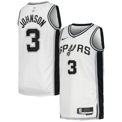 Keldon Johnson San Antonio Spurs Unisex Swingman Jersey - Association Edition - White | Nike discount