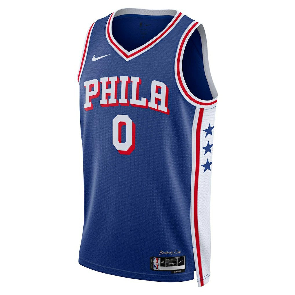 Tyrese Maxey Philadelphia 76ers Unisex Swingman Jersey - Icon Edition - Royal | Nike discount