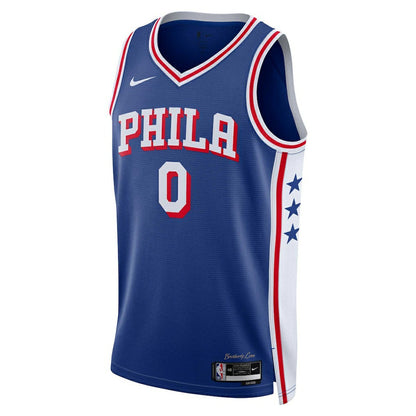 Tyrese Maxey Philadelphia 76ers Unisex Swingman Jersey - Icon Edition - Royal | Nike discount