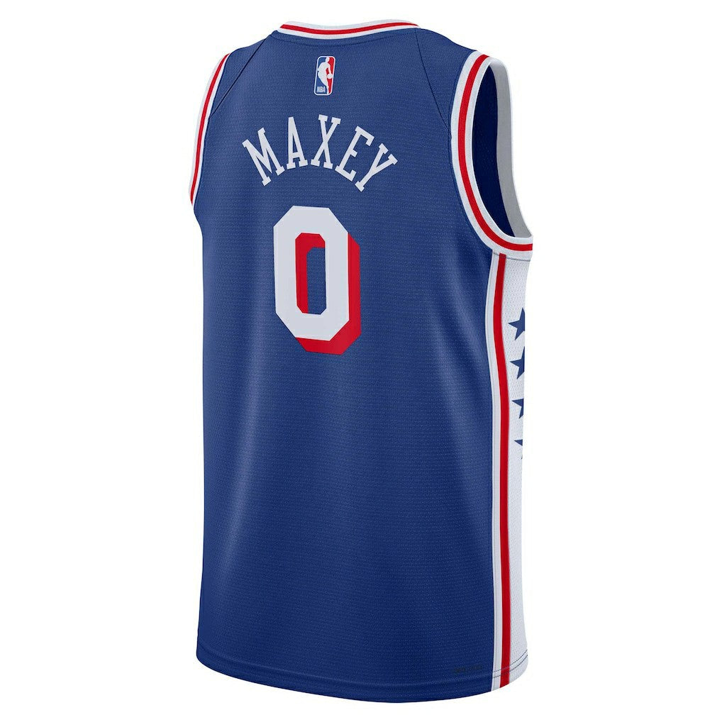 Tyrese Maxey Philadelphia 76ers Unisex Swingman Jersey - Icon Edition - Royal | Nike discount