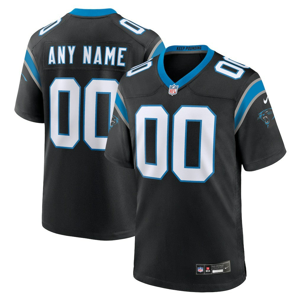 Carolina Panthers Custom Game Jersey - Black | Nike discount