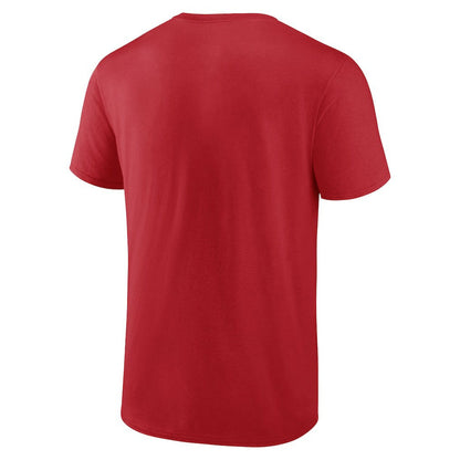 Houston Rockets Best Dad Ever Logo T-Shirt - Red on sale