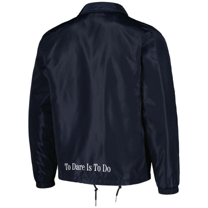 Tottenham Hotspur Coaches Full-Snap Jacket - Navy shop