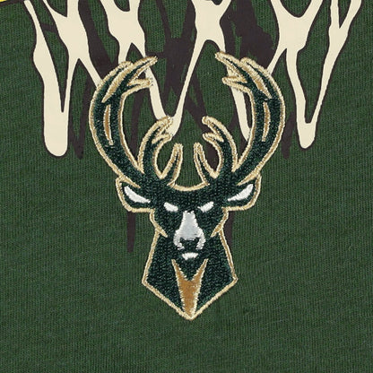 Milwaukee Bucks Tommy Jeans Tim Backboard T-Shirt - Hunter Green sale