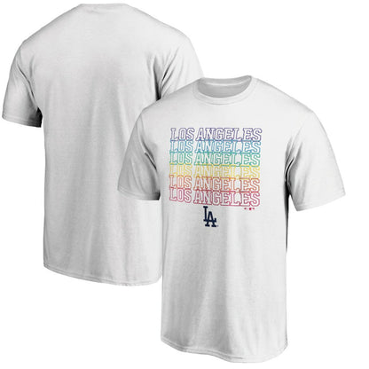 Los Angeles Dodgers Team City Pride T-Shirt - White