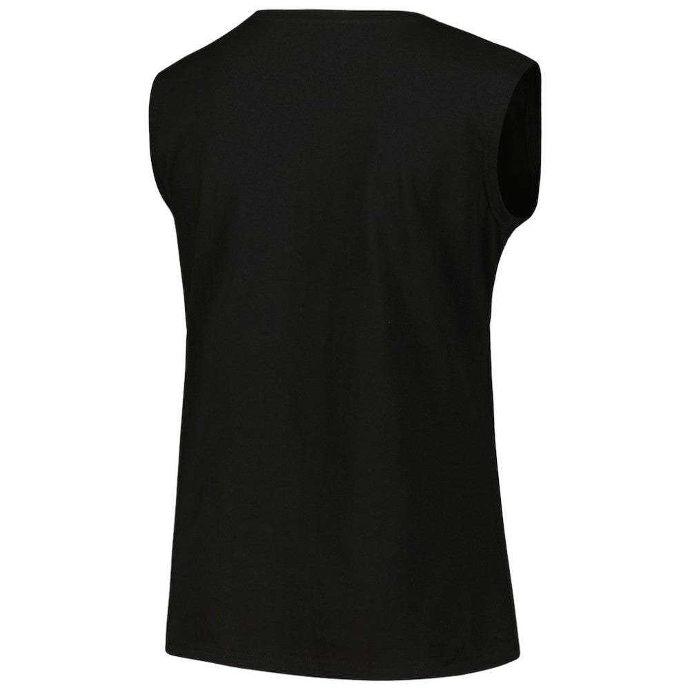 Chicago White Sox Profile Women's Plus Size Tank Top - Black