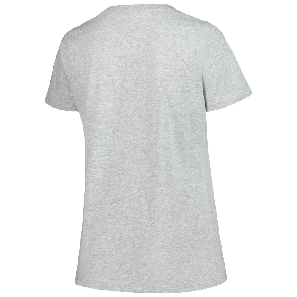 Los Angeles Angels Profile Women's Plus Size T-Shirt Combo Pack - Black/Heather Gray